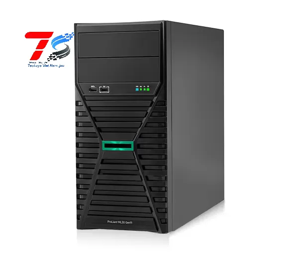 Máy chủ HPE ProLiant ML30 Gen11 4LFF P86720-375 - Intel Xeon 6315P/16GB/2x1TB SATA/PSU 350W/3Y